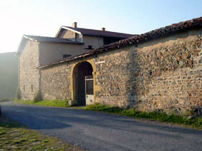 photo de l'entrée de la ferme